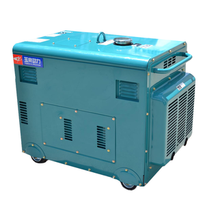 <span class=keywords><strong>Meilleur</strong></span> groupe électrogène diesel monophasé 7kw 8kw refroidi par air à usage domestique - Product Image 3