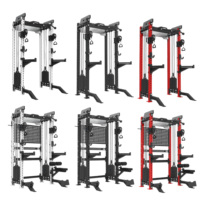Équipement de rack de musculation robuste pour la musculation et le cross-training, conception multi-stations