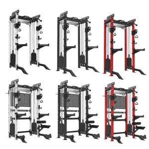 重型健身架，用于举重和交叉训练，多站式设计 - Product Image 4