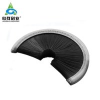 Brosse annulaire de qualité industrielle et DIY avec poils ronds internes, remplacement pour le nettoyage, support OEM personnalisable