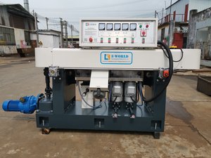 Machine à chanfreiner le verre Eworld à 4 moteurs et engrenages, 0,7-7 m/min, épaisseur 3-25 mm, 9850 W, 380 V/220 V, utilisation facile, angle d'arrivée 45° - Product Image 4