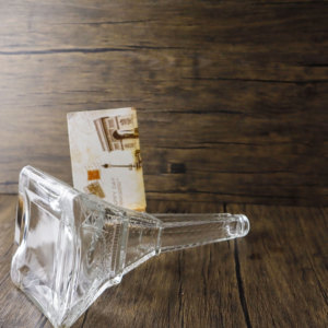 Decantador de Whisky Decorativo de Cristal con Forma de <span class=keywords><strong>Torre</strong></span> <span class=keywords><strong>Eiffel</strong></span>, Botella de Licor de Alta Calidad de 725 ml, para Bar, Hogar, Fiestas, Regalos - Product Image 4