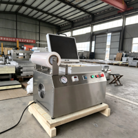Machine d'emballage sous vide à grande chambre à vide Modèle 460 pour steaks, saumon, foie gras, charcuteries, fruits de mer et brochettes