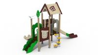 Toboggan en panneaux HDPE sur mesure pour enfants, équipement de jeux extérieur, toboggan en panneaux PE pour maternelle et parc communautaire