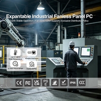 PC Industriale All-in-One con Windows 10 e Linux Integrato, Processore CORE I3 I5 I7, Schermo da 17 Pollici, PC con Pannello Android