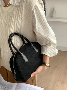 حقيبة حمل عصرية جديدة من جلد الغزال تحت الإبط بوستون للنساء - Product Image 5