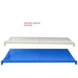 מדף אחסון רב שכבתי, מבודד, קל משקל, מתכת בינונית, מעובה, עם שכבות מתכווננות ואביזרים, מתוצרת סין - Product Image 1