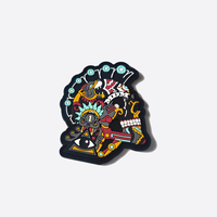 Patch PVC personnalisé en forme de crâne tactique, design « Forces Spéciales 2022 », badge promotionnel pour les fans militaires