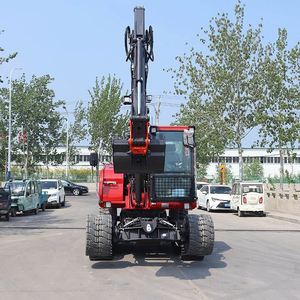 Maquinaria de Movimiento de Tierras de Rendimiento Estable, Excavadoras de Ruedas de 9 Toneladas con Sistema Rexroth - Product Image 5