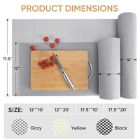 Factory Sale Multifunctional PVC Dot Non Slip Carpet Rug Gripper Pad 8*10