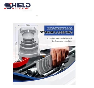 Outil de débavurage de tuyaux en PVC Shield Wholesale, 6 tailles de tuyaux de 1,25'' à 4'', pour <span class=keywords><strong>plombier</strong></span> professionnel - Product Image 4