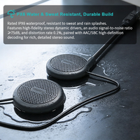 Casque de moto FreedConn L1M 5.3, fabriqué en plastique ABS, indice d'étanchéité IPX6.