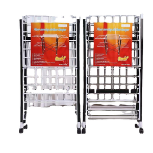 Séchoir <span class=keywords><strong>à</strong></span> linge multifonctionnel pliable <span class=keywords><strong>à</strong></span> double couche pour chambre, balcon, avec <span class=keywords><strong>roulettes</strong></span>, pour <span class=keywords><strong>vêtements</strong></span>, couettes et serviettes - Product Image 4