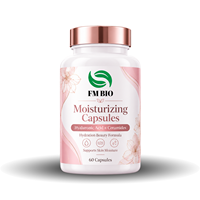 Capsules hydratantes à marque privée, formule premium pour l'hydratation de la peau, bien-être, fabricant de capsules hydratantes OEM ODM
