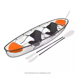 Kayak en cristal toutes saisons avec coque transparente renforcée pour des excursions fiables sur les rivières et les baies, polyvalent pour diverses conditions - Product Image 3