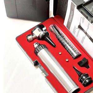 Otoscope manuel en acier inoxydable léger, instruments chirurgicaux pour oreilles, yeux, nez, gorge, vente chaude, kit de diagnostic ORL - Product Image 1