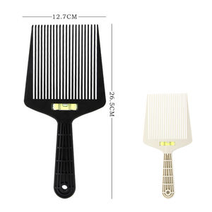 Peigne en plastique multicolore pour salon de coiffure Peigne à dents larges Peigne à dents larges pour barbier <span class=keywords><strong>afro</strong></span> Peigne à cheveux - Product Image 2