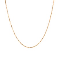 Colliers ras du cou en acier inoxydable plaqué or 18 carats PVD étanche, chaînes torsadées en os de serpent, chaînes en boîte pour la fabrication de bijoux
