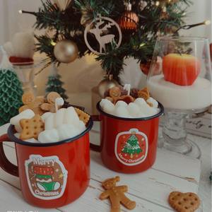 Bougie de Noël Cadeaux du Nouvel An Souvenirs Vente en gros transfrontalière Aromathérapie Bougie artisanale en cire de soja Cire d'abeille Décorations de Noël - Product Image 4