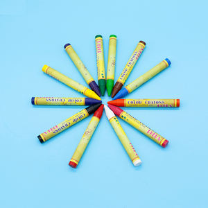 12 couleurs professionnelles non toxiques enfants dessin Crayon couleurs assorties pastels à l'huile pour les enfants - Product Image 2