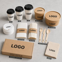 Bol à salade jetable haut de gamme en papier, design personnalisé, bol à pâtes en papier kraft pour restauration rapide, emballage de salade pour traiteur