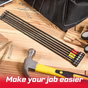 PH2 PZ2 T20 T25 6 יחידות ביטים מותאמים אישית ארוכים 300 מ\\\"מ למברג, פלדת <span class=keywords><strong>S2</strong></span>, קצוות מגנטיים, עמידים וקומפקטיים, ישירות מהמפעל, סיטונאי - Product Image 2