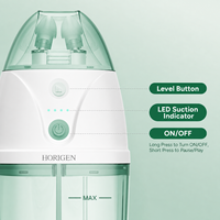 Irrigador Nasal Eléctrico Avanzado de Doble Boquilla, Enjuague Salino para Senos Nasales, 4 Modos, Resistente al Agua IPX7, Carga Magnética, Ayuda para la Higiene Nasal
