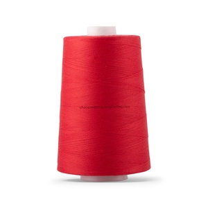 Hilo de Coser de Poliéster 100% de Alta Tenacidad Personalizado, Grado 3A/2A, 5 Colores, Certificado Oeko-Tex, Carretes para Máquinas de Coser - Product Image 1