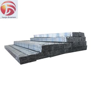 Tube carré en acier au carbone soudé de précision S275JR ASTM A36 50mm 40mm <span class=keywords><strong>100x50</strong></span>, tube carré rectangulaire galvanisé GI soudé - Product Image 2