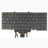 Clavier d'ordinateur portable espagnol latin pour Dell Latitude 5400 5401 5410 5411 09GG3W 9GG3W rétroéclairé avec pointeur sans cadre
