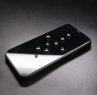 Meilleur protecteur d'écran pour Samsung Galaxy S21 Ultra 9H 0.3MM diamant verre trempé anti-rayures bord brillant pour Samsung pour iPhone
