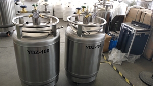 ถังบรรจุไนโตรเจนเหลวแบบแนวนอนขนาด 165 ลิตร ใหม่ ความปลอดภัยสูง สำหรับครีโอซาวน่าและการบำบัดด้วยความเย็น - Product Image 4