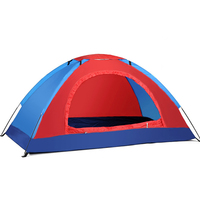 Nouveau design de petite tente dôme de camping portable et ultralégère monocouche pour 1 ou 2 personnes pour le camping en plein air