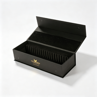 Boîte cadeau magnétique en papier rigide haut de gamme personnalisée avec insert en EVA pour collection de pièces d'or et d'argent et emballage de lingots