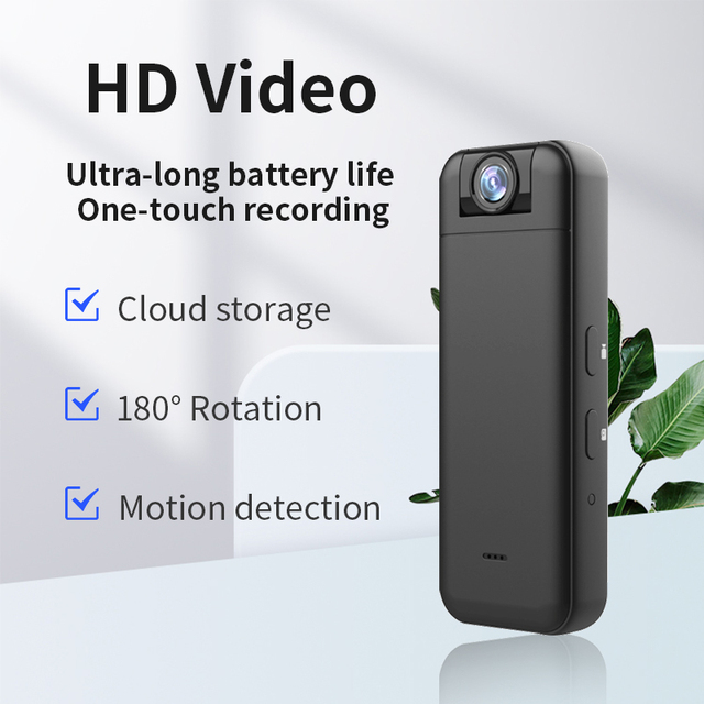 Online Far Distance View Rotatable WiFi Camera Sports DV 8 Hours Video Recording Alarm Motion Detection IP Camera