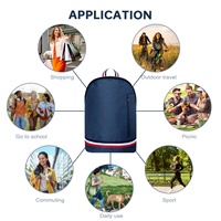 Mochila Antirrobo Unisex de Nailon 600D de Alta Calidad, Diseño Libre de Fábrica, Gran Capacidad, para Estudiantes Universitarios y de Secundaria