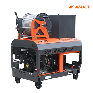 AMJET MBS-3016, Limpiador <span class=keywords><strong>de</strong></span> Drenajes <span class=keywords><strong>de</strong></span> 300 bar y 4 gpm, Limpiador <span class=keywords><strong>de</strong></span> Alcantarillado <span class=keywords><strong>de</strong></span> Alta Presión para Desatascar Tuberías Domésticas, Máquina <span class=keywords><strong>de</strong></span> Limpieza <span class=keywords><strong>de</strong></span> Alcantarillado - Product Image 6
