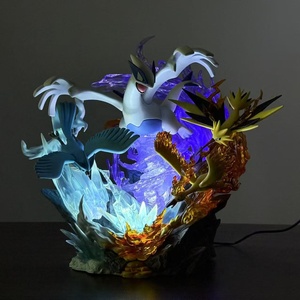 Poke-moned GK Ash <b>Family</b> <b>Photo</b> Poke-moned Quartet Glowing Statue Box Figurine - Product Image 4