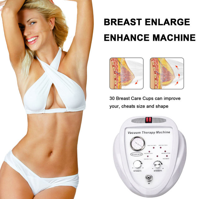 Butt Lifting Breast Vacuum Therapy Machine With Cupping Sets Scraping Massager for Body Shape and Facial and Breast Care