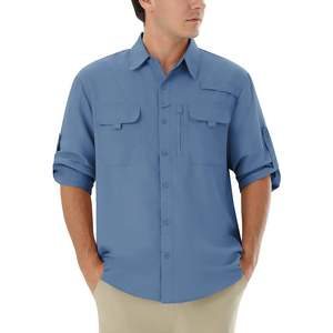 Camisas de Pesca Ligeras para Hombre 2025 con Protección Solar UV UPF 50+, Secado Rápido, Refrigerantes, con Botones, para Trabajo, Senderismo y Safari - Product Image 4