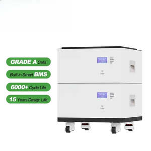 แบตเตอรี่ลิเธียมแบบเรียงซ้อนได้ 51.2V 400Ah 20kWh ระบบจัดเก็บพลังงานแสงอาทิตย์ 10kW 30kW 50kW พร้อมระบบ BMS สำหรับเครื่องใช้ไฟฟ้าภายในบ้าน แบบเรียงซ้อนได้ 51.2V 4 - Product Image 6