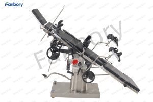 Meja Operasi Manual Multifungsi, Tenaga Hidrolik Elektrik, Logam Baja dengan Aksesoris - Product Image 4