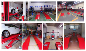 Giá rẻ Giá sử dụng 3D Bánh Xe liên kết máy lốp Changer Bánh xe cân bằng máy nén khí đầy đủ để bán - Product Image 5