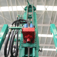 Pompe de forage rotative à engrenages diesel RYX pour usage agricole, puits d'eau, sur chenilles, portable, diamètre 250 mm, profondeur max. 500 m, 5000 kg