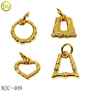 Logo personalizzato di fabbrica etichette di stelle marine accessori per costumi da bagno in metallo <span class=keywords><strong>ciondolo</strong></span> in lega di metallo per Bikini placcato oro per reggiseno - Product Image 5