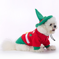 En gros, Combinaison en peluche pour chien, costume de perroquet avec ailes 3D, nouvelle tenue de fête comique pour chiens