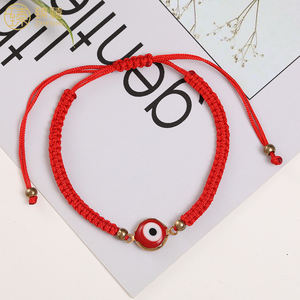 ZHENXI <span class=keywords><strong>2022</strong></span> dernier Design Offre Spéciale réglable Simple fait à la main tressé bonne chance mauvais yeux Bracelet pour femmes et filles tous les jours - Product Image 5