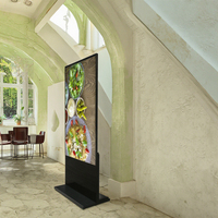 Kiosque à écran tactile personnalisé de 43 pouces pour l'extérieur Affichage de signalisation numérique pour centre commercial efficace Publicité pour magasin de détail