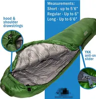 Woqi — sac de couchage d'extérieur, camping grand et grand, Ultra léger, 4 saisons, pour maman