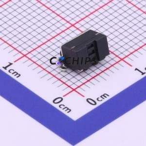 TS-1012A-AC05026 Tactile Switch SMD Switch Single Pole Single Throw Rectangle Button 2.6N Horizontal Mount - Product Image 2